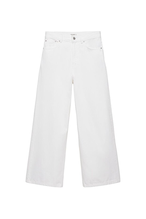 Orta bel baggy jean - 3