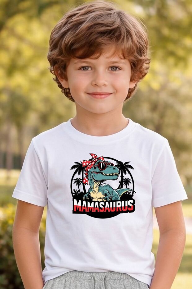 Busekids Unisex Kids Multi-Colored Basic Printed T-Shirt