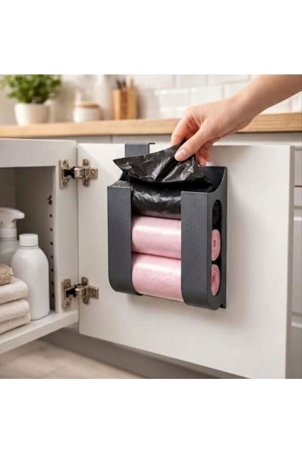 Kitchen Garbage Bag Organizer