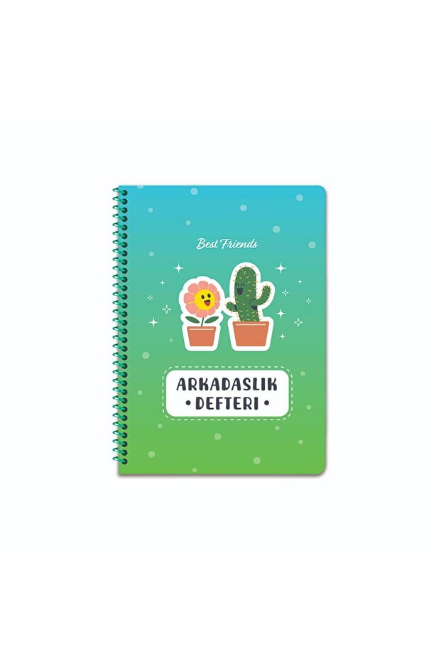 16X23 Spiral Bound Hard Cardboard Cover Dating Notebook - No:02