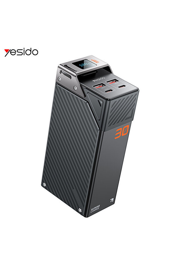 YP 62 30000 mAh 22.5 W Fast Charging Large Screen Power Bank