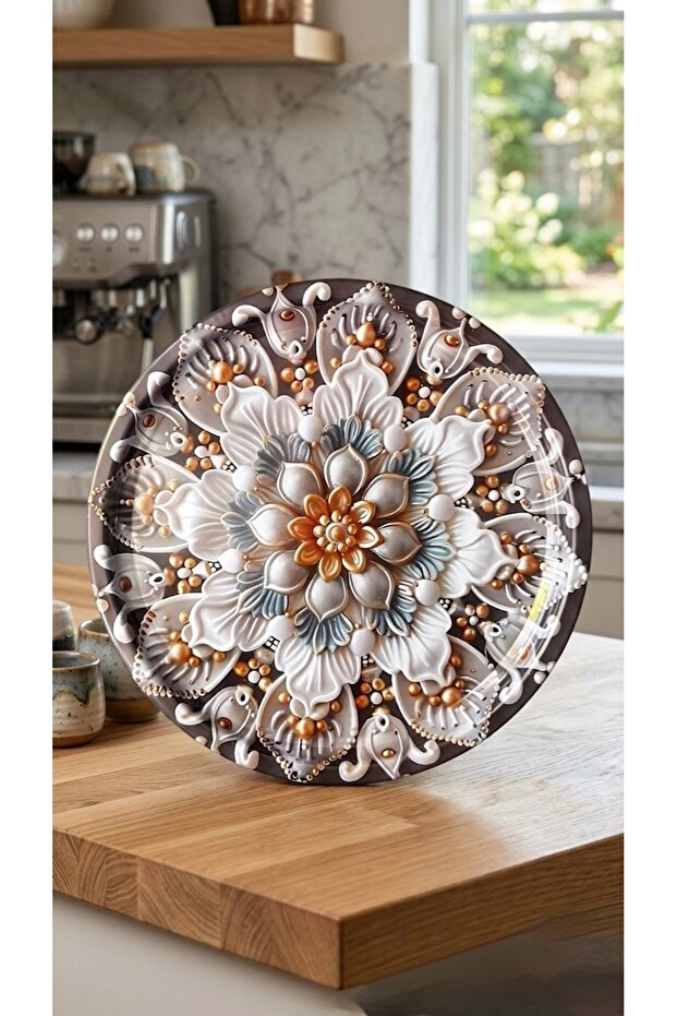 Patterned Trend Modern Tray 29X29 - 1