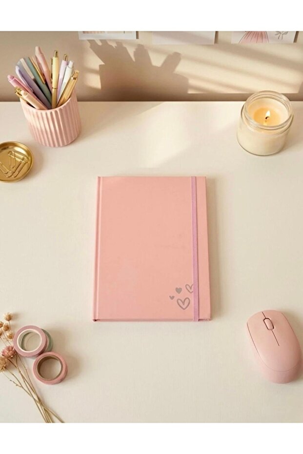 Hardcover, Lined Notebook (14X20 Cm, 168 Sheets)