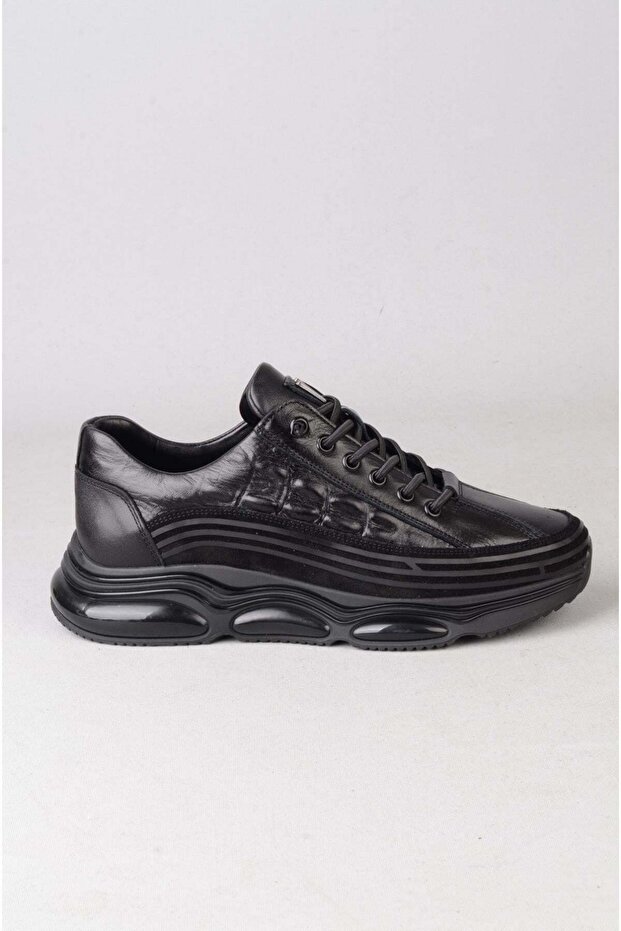 Select 6900 genuine leather men's shoes black