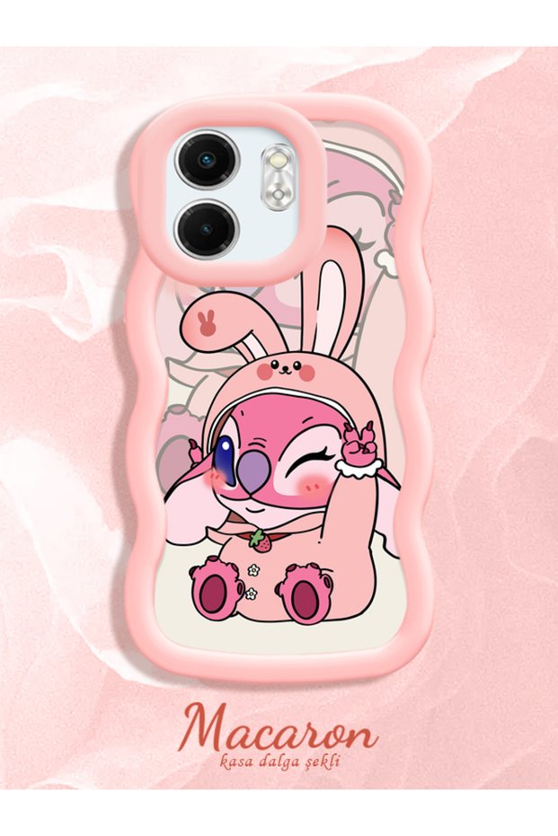 Simple Pink Silicone Phone Case Cute Pattern Compatible with Infinix Smart 9 Shockproof