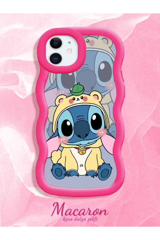 Simple Red Silicone Phone Case Stitch Pattern Compatible with iPhone 12 Shockproof