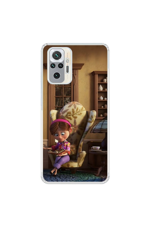 حافظة شفافة متوافقة مع هاتف Xiaomi Redmi Note 10 Pro بتصميم 11/2