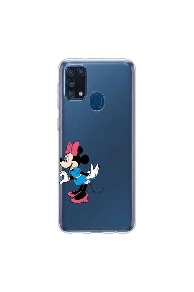 Samsung Galaxy M31 Compatible Couple 8/2 Design Transparent Case
