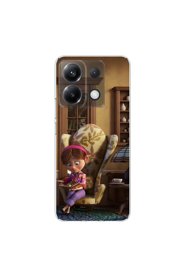 حافظة شفافة متوافقة مع هاتف Xiaomi Poco x6 بتصميم Couple 11/2