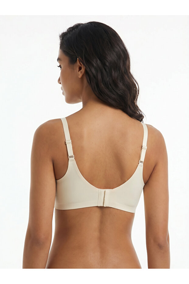Wireless Push up Padded Soft Textured Bra - 2