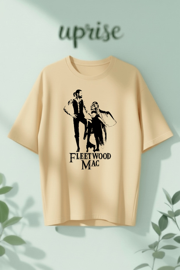 Fleetwood Mac Printed Cotton Oversize T-Shirt