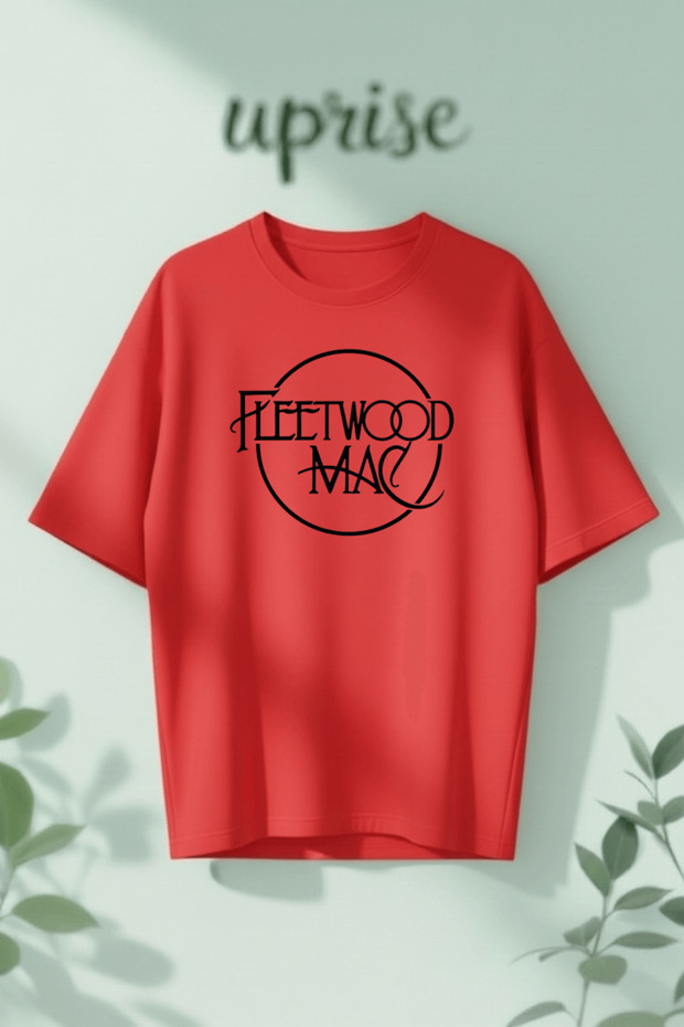 Fleetwood Mac Printed Cotton Oversize T-Shirt