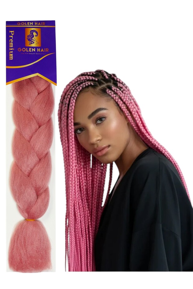 Hair Braids Color 17 | Braiding Hair for Knotless Braids, Passion Twist, Box Braids, Boho Braids & African Braids Hairstyles