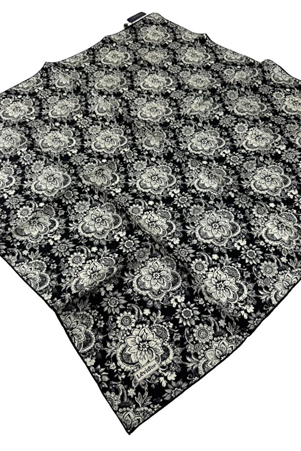 Eșarfă din mătase twill LD1202 - 1
