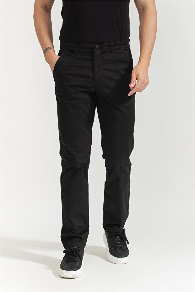 Men's Trousers-Lv040Em628Black