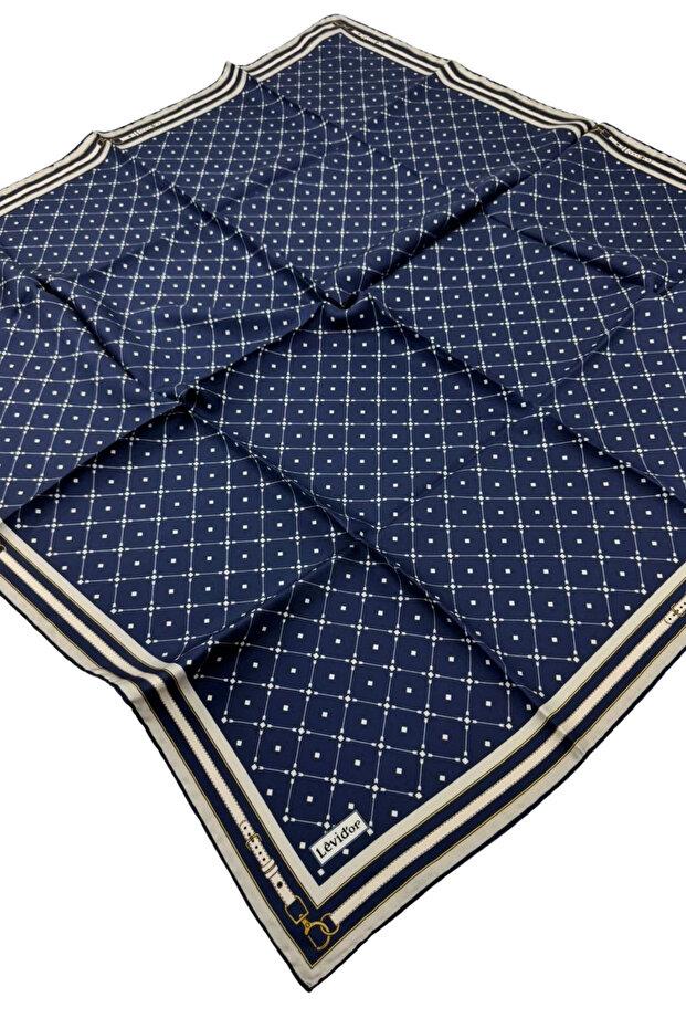Eșarfă din mătase twill LD1214 - 1