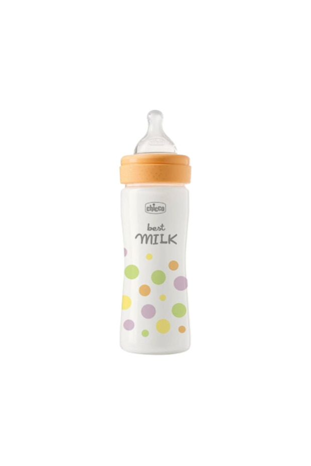 Perfect Easy Baby Bottle Medium Flow 2m+ 250ml Orange