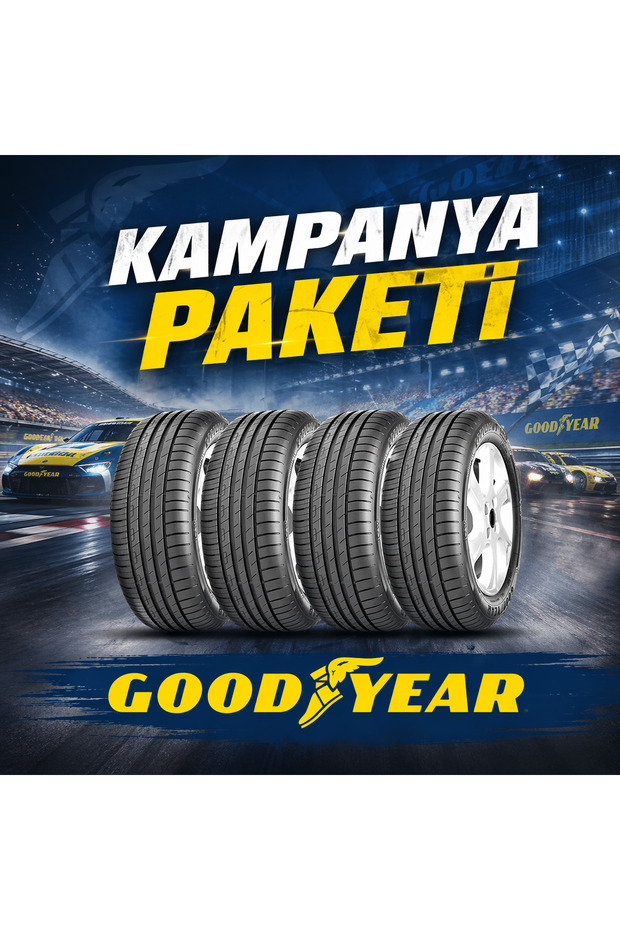 Goodyear (4'LÜ TAKIM)Goodyear 205/55R16 91V Efficientgrip (4'LÜ TAKIM) Oto Yaz Lastiği (Üretim : 2026)