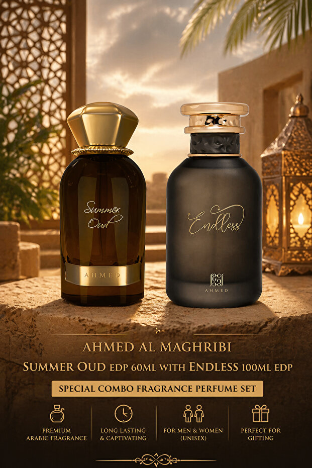 Summer Oud EDP 60ML with Endless 100ML EDP Special Combo Fragrance Perfume Set for Men & Women