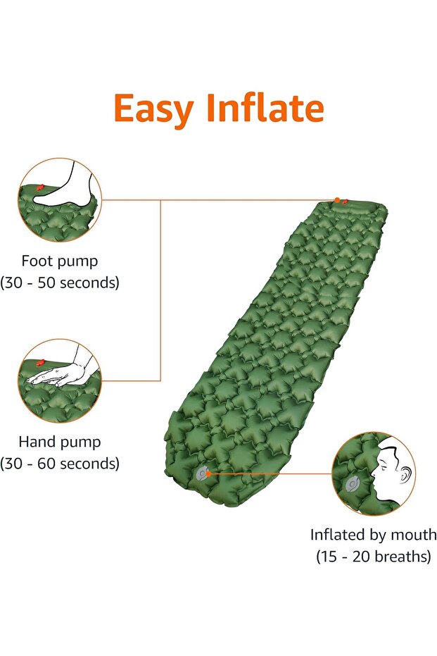 Self-Inflating Camping Sleeping Pad - 2