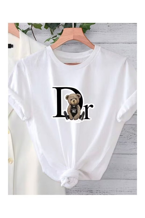 Dr Bear Printed Oversize Tee / T-Shirt