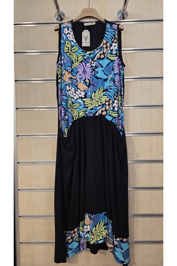 Sleeveless Long Dress
