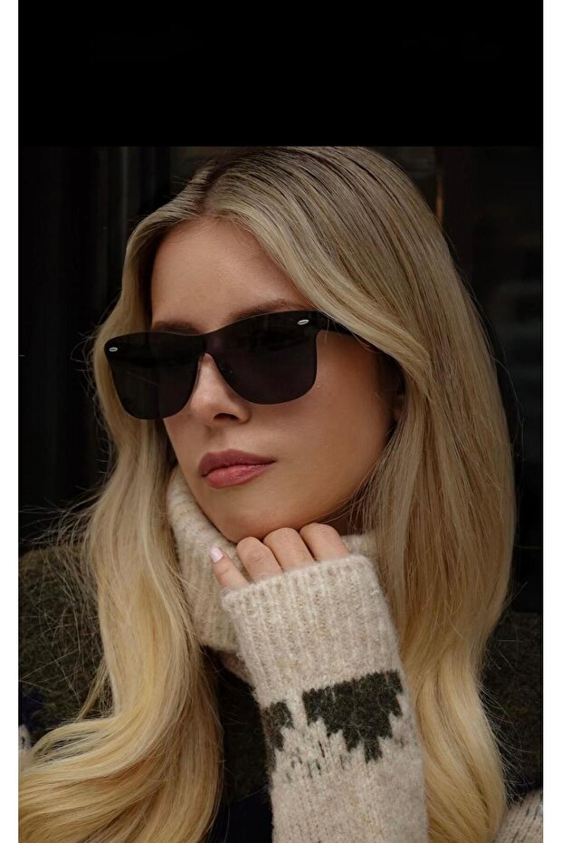 New Model One-Piece Glass Sunglasses