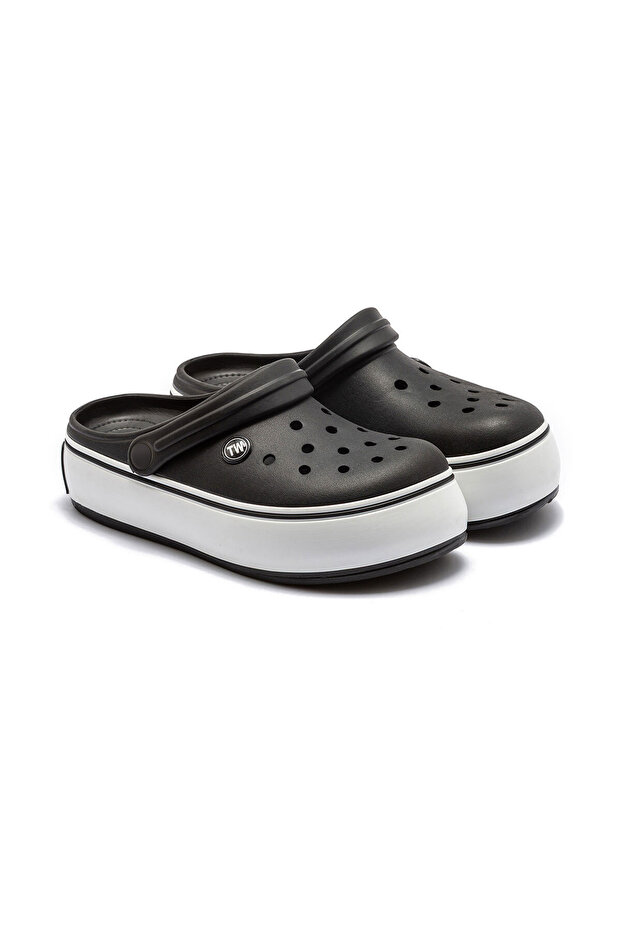 Carol Women's Sabo Slippers Black 36/40