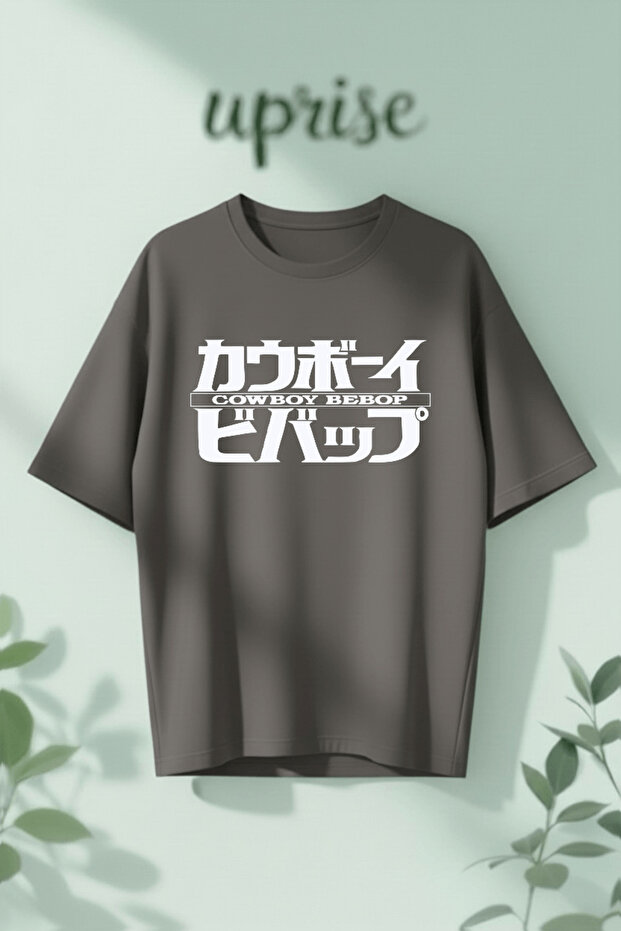 Cowboy Bebop Anime Printed Cotton Oversize T-Shirt