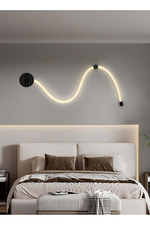 Wall lamp (100cm,Three color light adjustment from 3000K to 6000K)Eye protection LED Modern