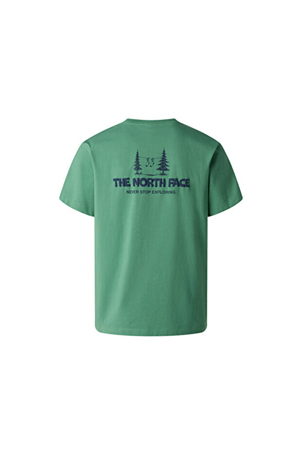 M Camping Relaxed Men's Outdoor T-Shirt Nf0A8Gqmg571 Blue