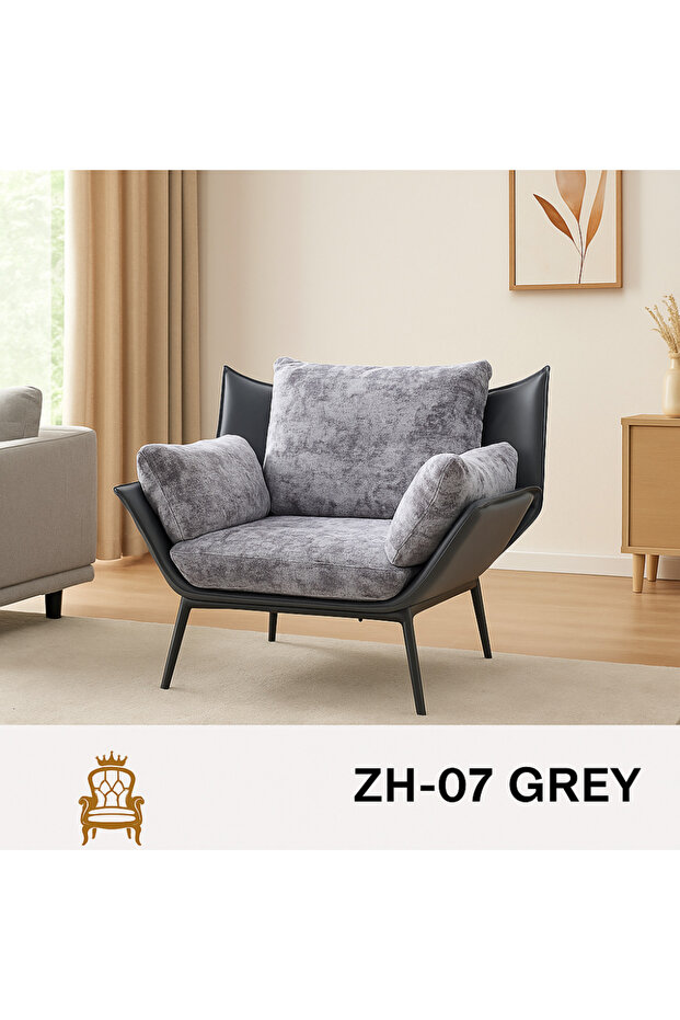 Luxury Single Sofa Chair with Comfortable Cushions
