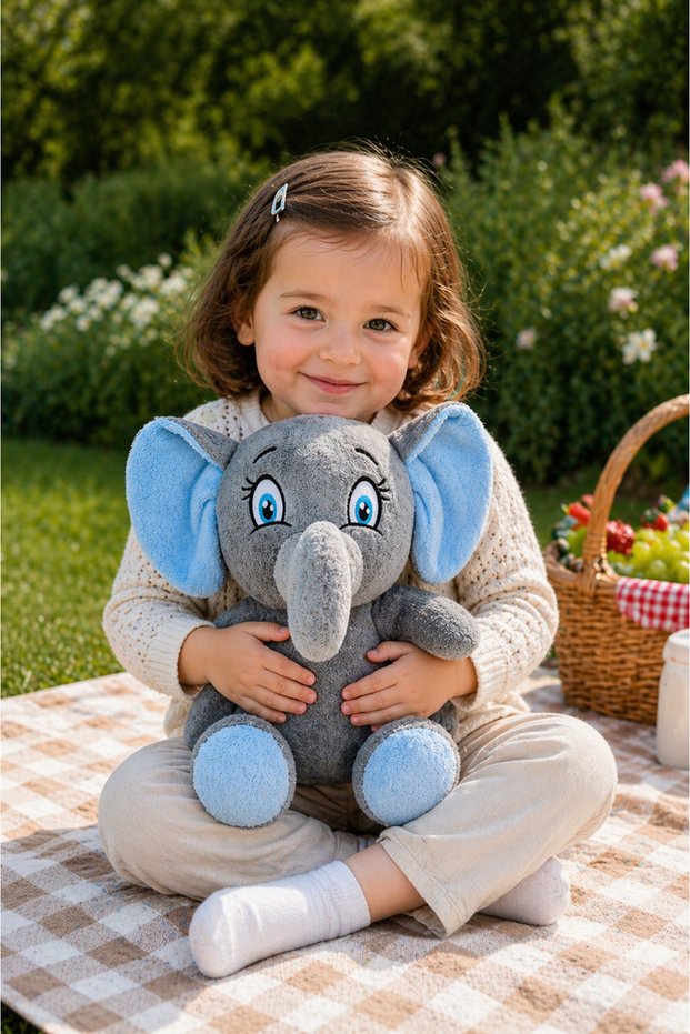 25 cm Animal Figure Plush Toy – Soft Textured Adorable Baby and Children's Toy