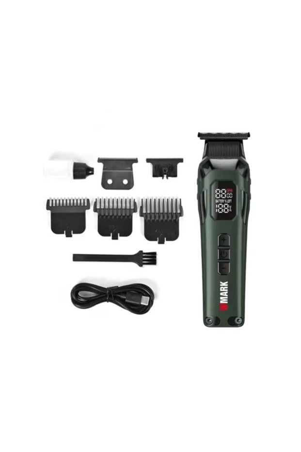 NG-8280 Premium Hair Trimmer for Beard Head Body 6000-8000RPM 5-Speed Cordless T-Blade Barber Outliner