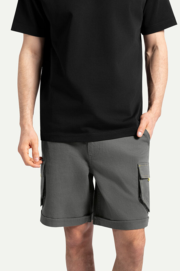 Erkek Kargo Şort - Recout - Storm - 9