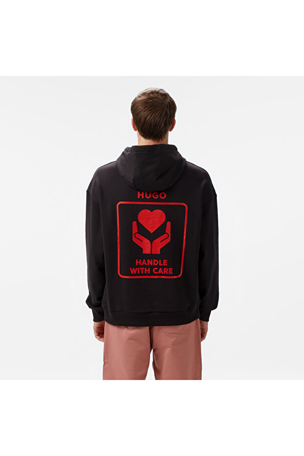 Dewgili Erkek Siyah Sweatshirt - 2