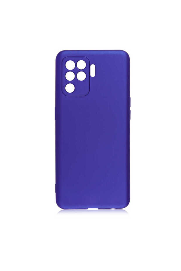 Reno 5 Lite Case Brsa Premier Silicone Cover - Cobalt Blue