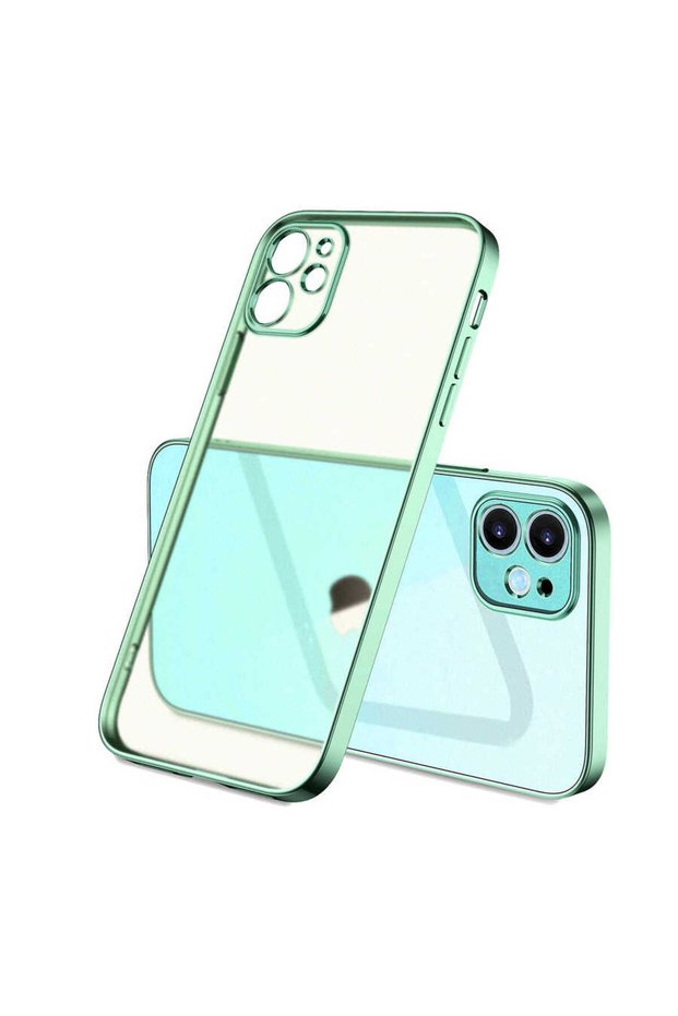 iPhone 11 Compatible Brsa Matte Gbox Case-Green