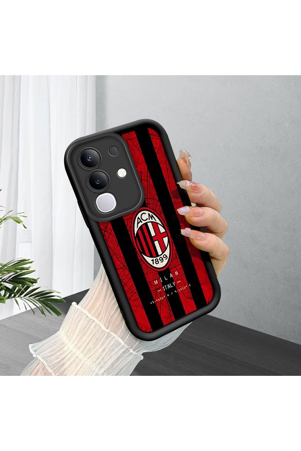 Vivo Y29 4g(V2434) Compatible Black Silicone Case Shockproof with Camera Protection
