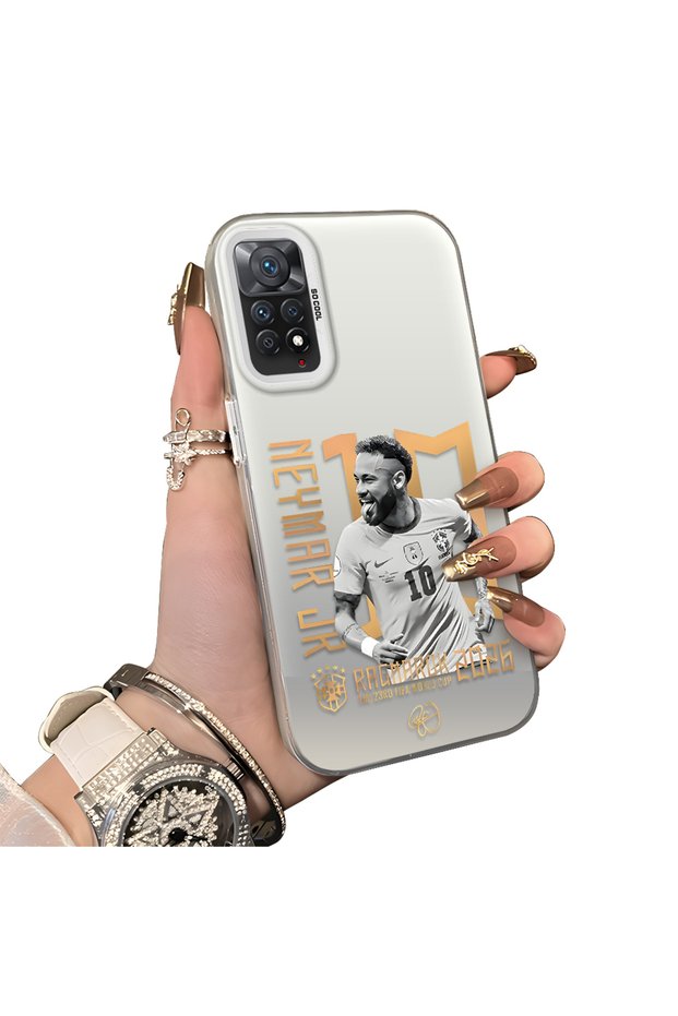 Xiaomi Redmi Note 12 Pro 4g Compatible Hard Acrylic Back Silicone Edge Lens Protection Case