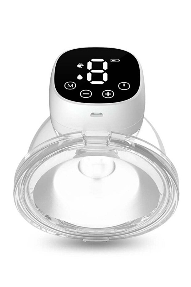 Wearable Electric Breast Pump,Hands-Free,Low Noise,Portable with LCD Screen