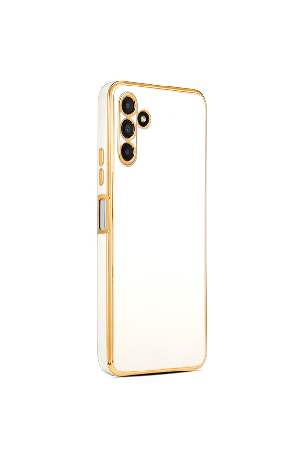 Galaxy A04S Case Brsa Bark Cover - White
