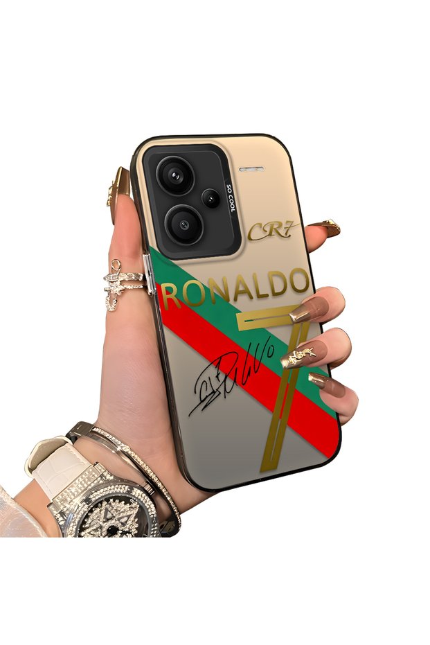 Xiaomi Redmi Note 13 Pro Plus+ 5g Compatible Hard Acrylic Back Silicone Edge Lens Protection Case