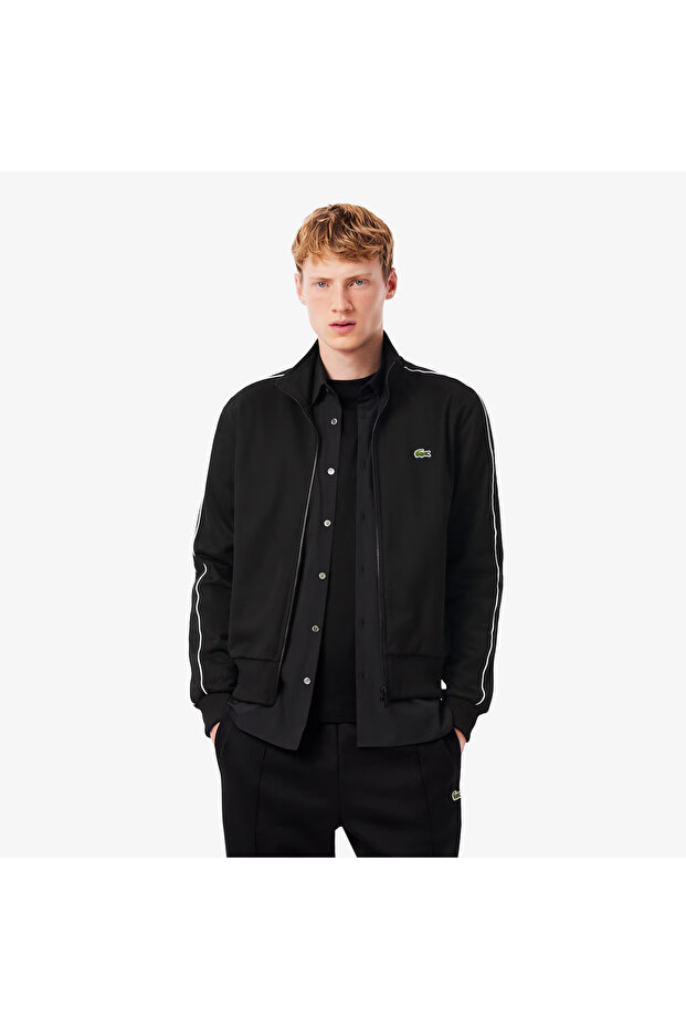 Paris Piqué Zip Front Track Jacket - 1