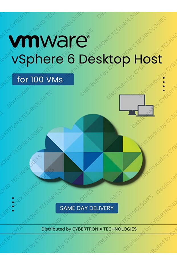 vSphere 6 Desktop Host for 100 VMs | Digital License | SAME DAY DELIVERY