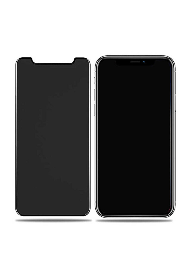 iPhone X Compatible Brsa Rika Premium Privacy Tempered Glass Screen Protector