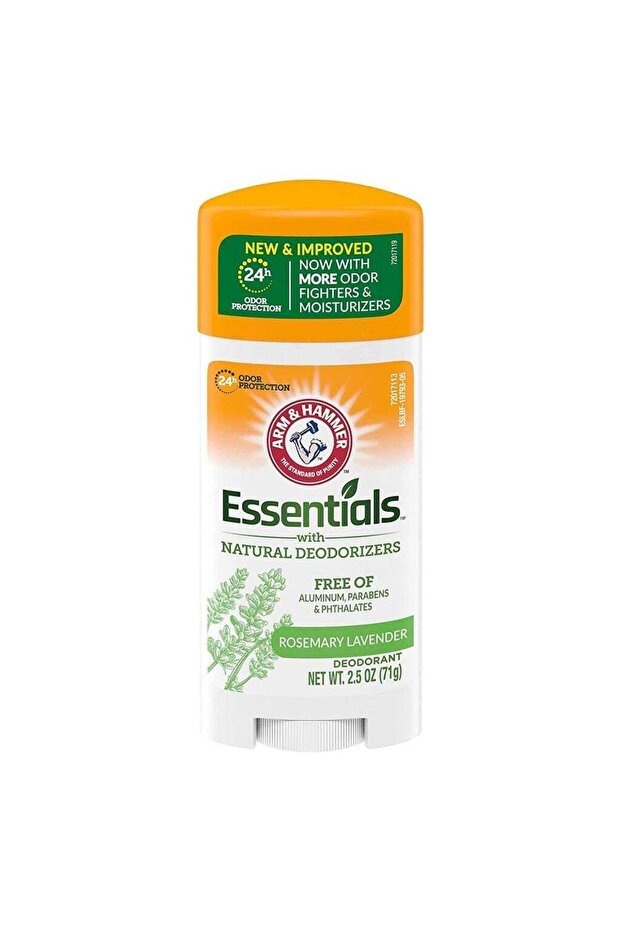 Arm and Hammer Essentials Deo Stick Fresh Rosemary Lavender 71g