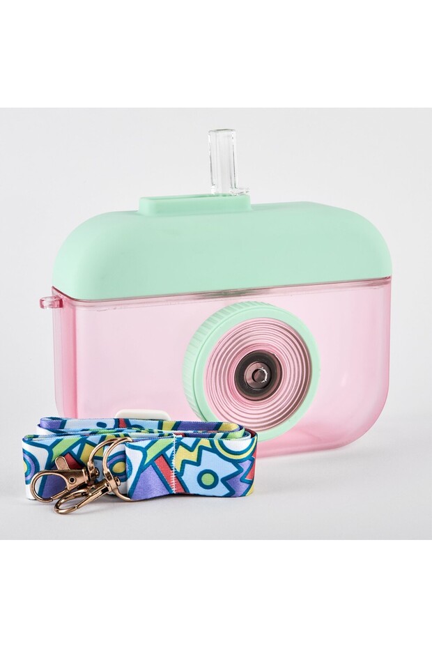 Μπουκάλι νερού "Camera " 400 ml, ροζ