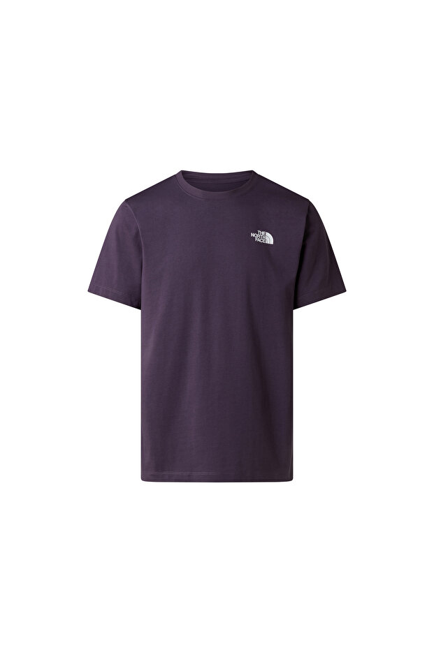 M Evolution Box Nse Men's Casual T-Shirt Purple T-Shirt