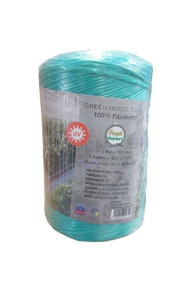 Twisted raffia string, 700m, 500g - resistant and flexible